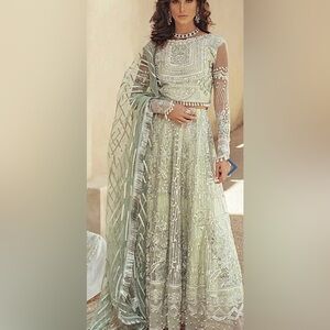 Elegant Long Sleeve Embroidered Dress